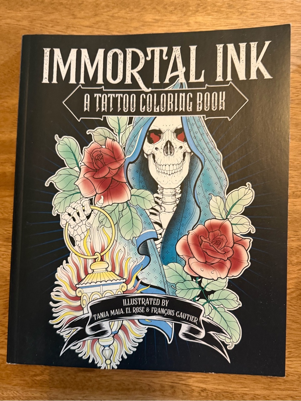 Immortal Ink: A Tattoo Coloring Book